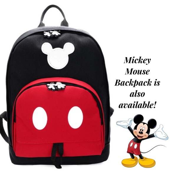 Minnie Mouse Backpack Diaper Bag Travel Bag - Picture 15 of 16